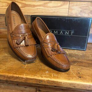 New Domani Leather Tasseled Loafers